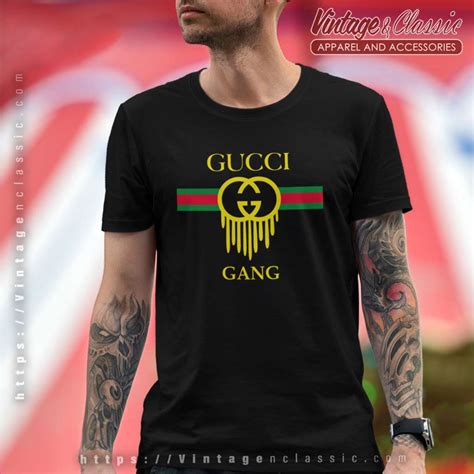 gucci gang shirt|gucci gang symbol.